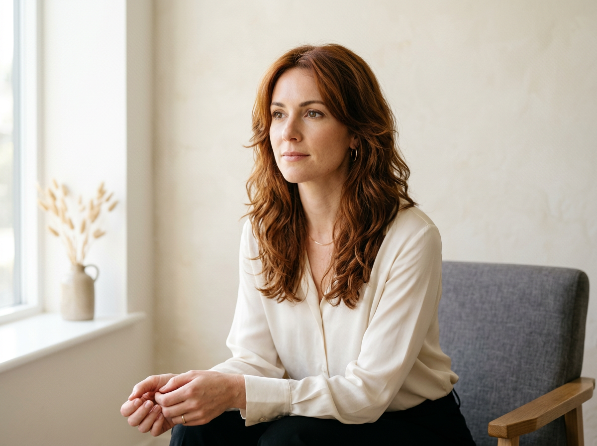 Portrait of Clara M., the numerology compatibility specialist